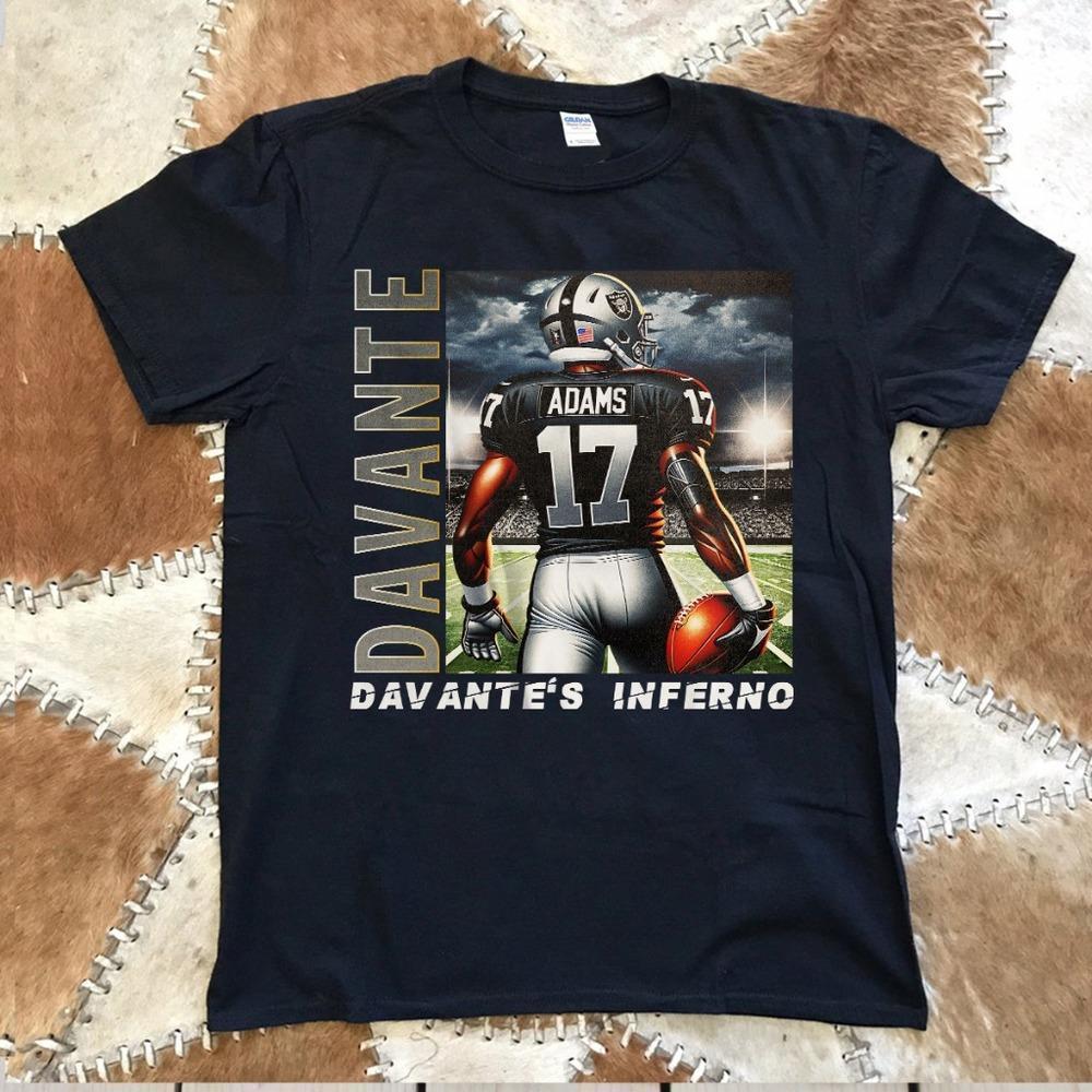 Davante Adams Las Vegas Raiders - Nfl T-Shirt - Unisex Black T-Shirt